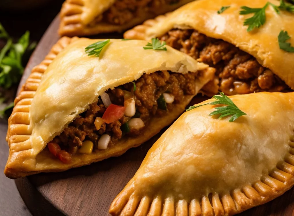 Preparación y ensamble de una empanada gallega