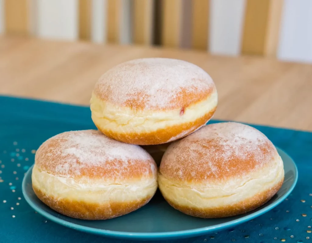 Descubre la receta del krapfen alemán, un bombón de sabor que te sorprenderá 12 Moncloa Ingredientes para preparar el krapfen alemán perfecto