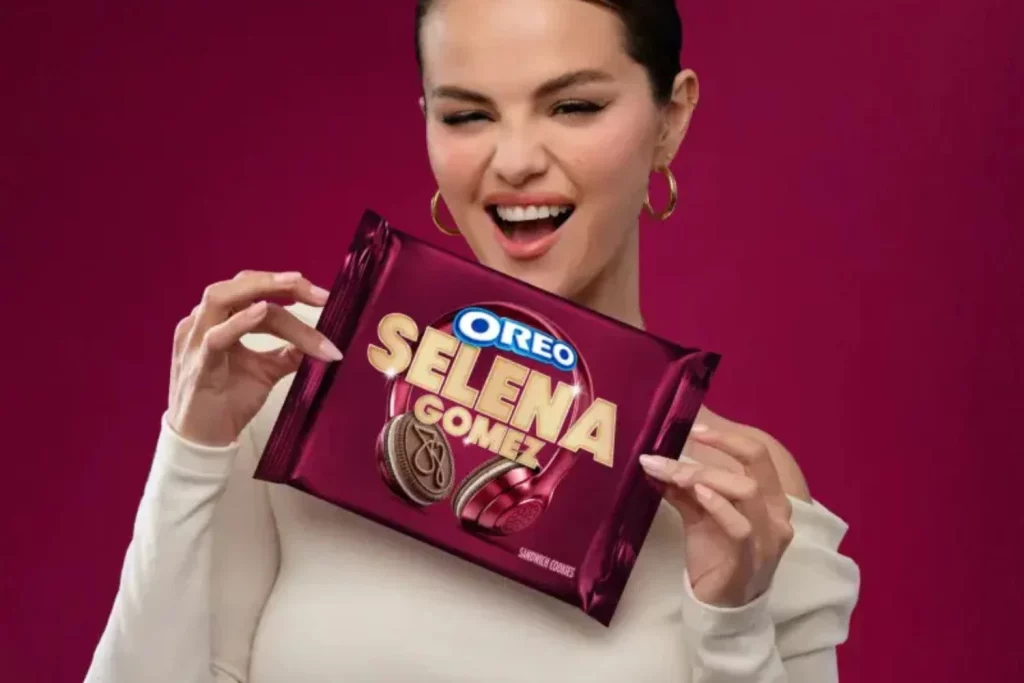 Selena Gomez desata la fiebre con su Oreo viral la galleta más buscada que aterriza ya en España 30 Moncloa Todo el sabor de Selena Gomez en una galleta