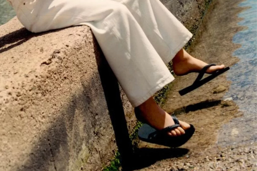 Las sandalias Havaianas de Zara