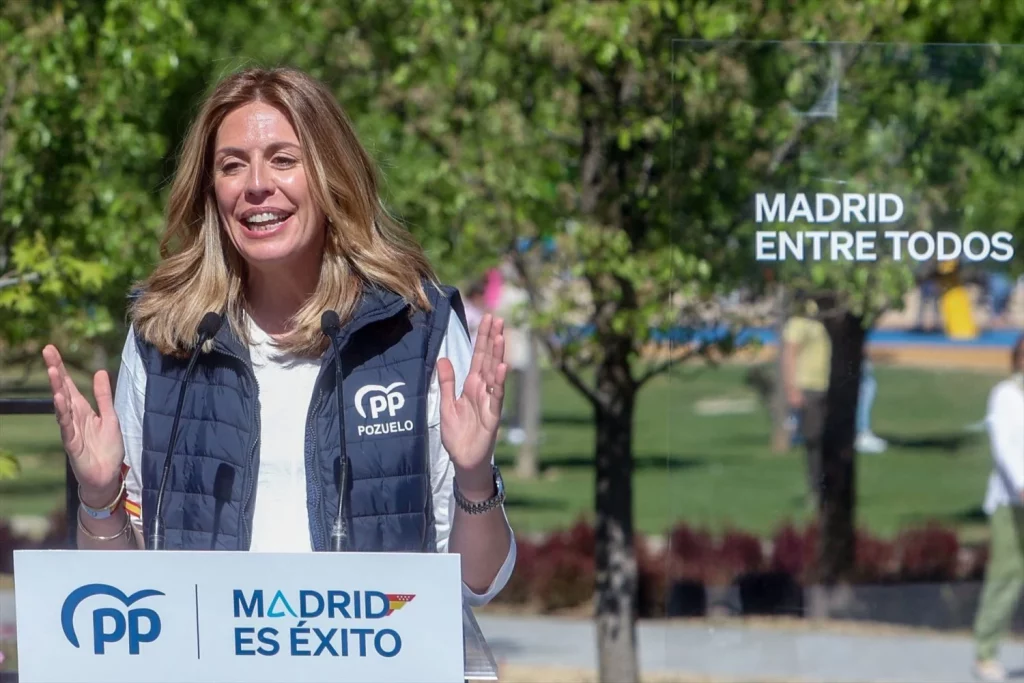 El PP carga el 'tasazo' de la basura en las clases medias de Pozuelo 1 Moncloa EuropaPress 5124351 candidata pp alcaldia pozuelo alarcon paloma tejero toledo acto precampana Moncloa