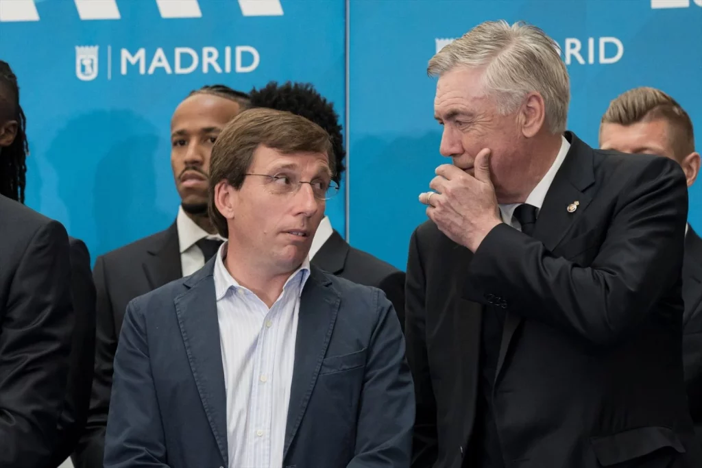 Ancelotti se apoyó en dos empresas de las Islas Vírgenes para defraudar a Hacienda 2 Moncloa EuropaPress 5956424 alcalde madrid jose luis martinez almeida entrenador real madrid carlo Moncloa
