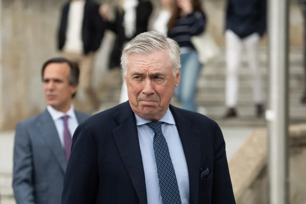 Ancelotti se apoyó en dos empresas de las Islas Vírgenes para defraudar a Hacienda 1 Moncloa EuropaPress 6619127 entrenador real madrid carlo ancelotti salida declarar audiencia provincial Moncloa