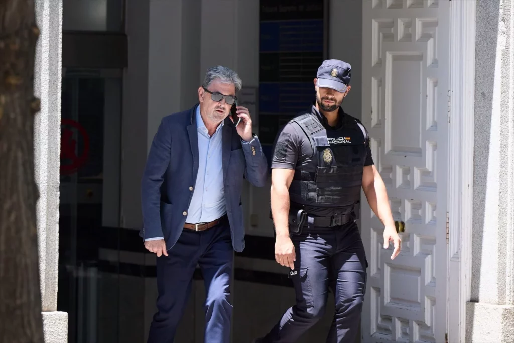 EuropaPress 6844732 administrador unico servinaba antxon alonso sale tribunal supremo julio Moncloa