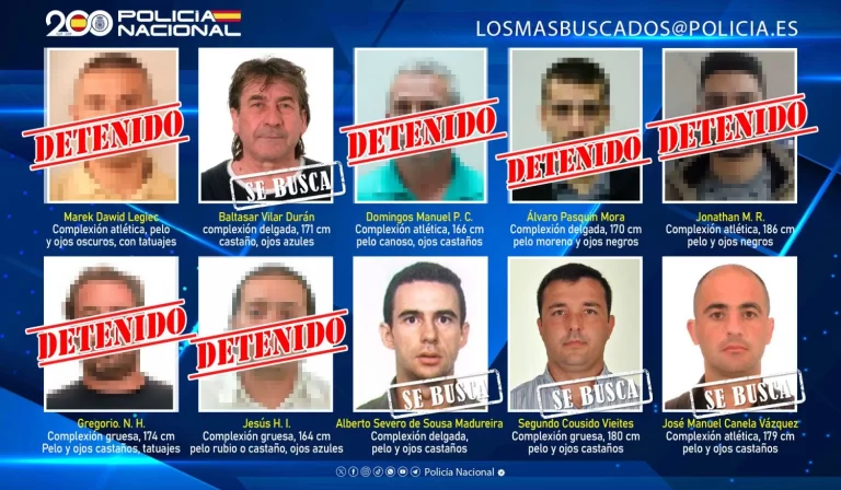 La Policía detiene al fugitivo de «los tatuajes» incluido entre «los 10 más buscados»