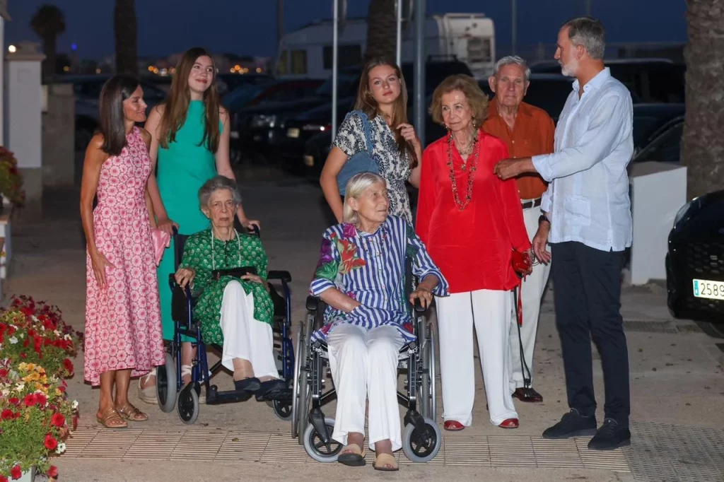 La presencia de la emérita sería más pausada y silenciosa