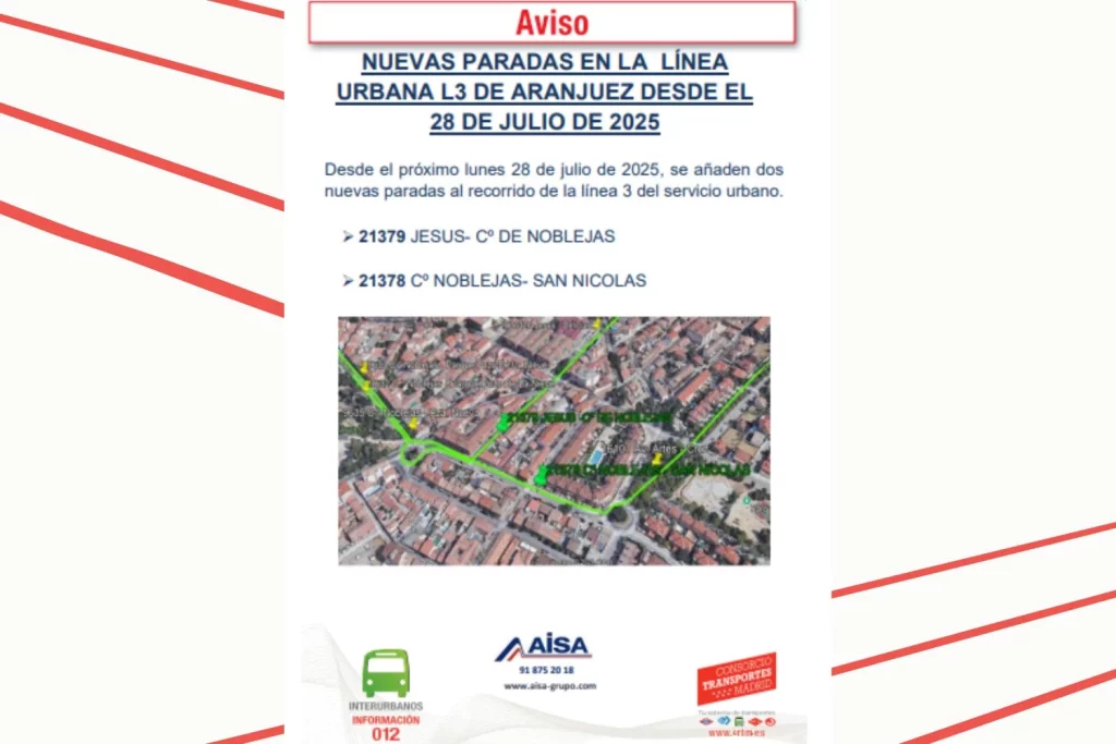 Las mejoras en Aranjuz se verán próximamente