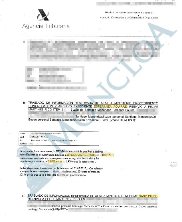 esperanza aguirre Moncloa