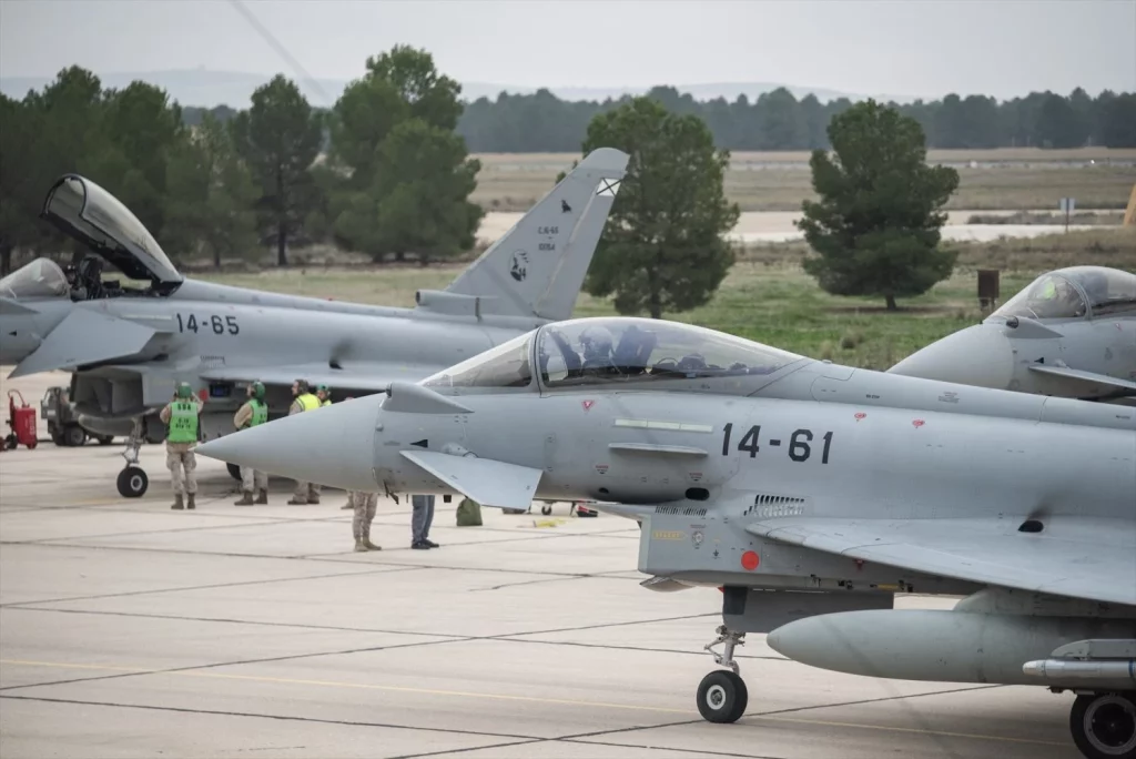Eurofighter del Ala 14 (Fuente: Agencias)
