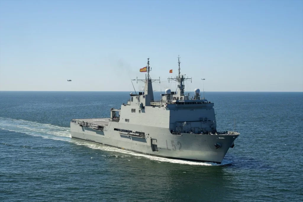 EuropaPress 6610218 imagen desarrollo exhibicion militar organizada armada espanola otan alta Moncloa