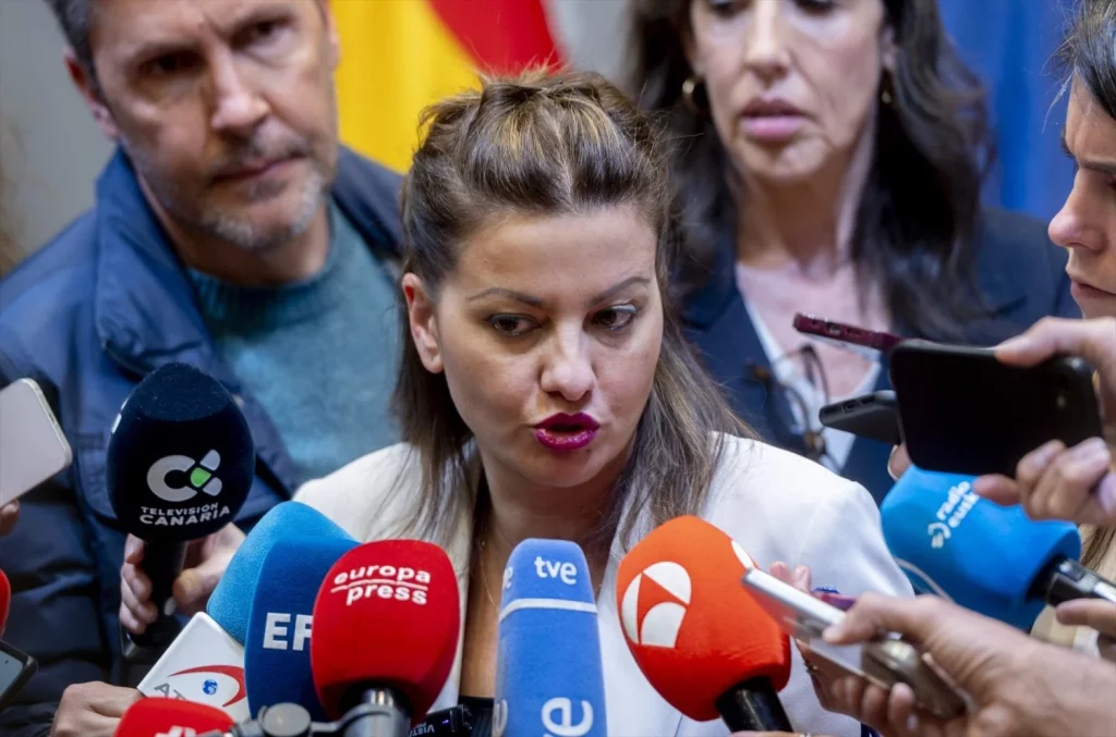 EuropaPress 6616862 ministra juventud infancia sira rego atiende medios comunicacion ministerio Moncloa