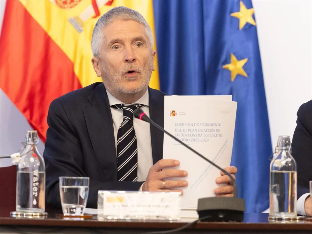 El ministro del Interior Fernando Grande-Marlaska. EP