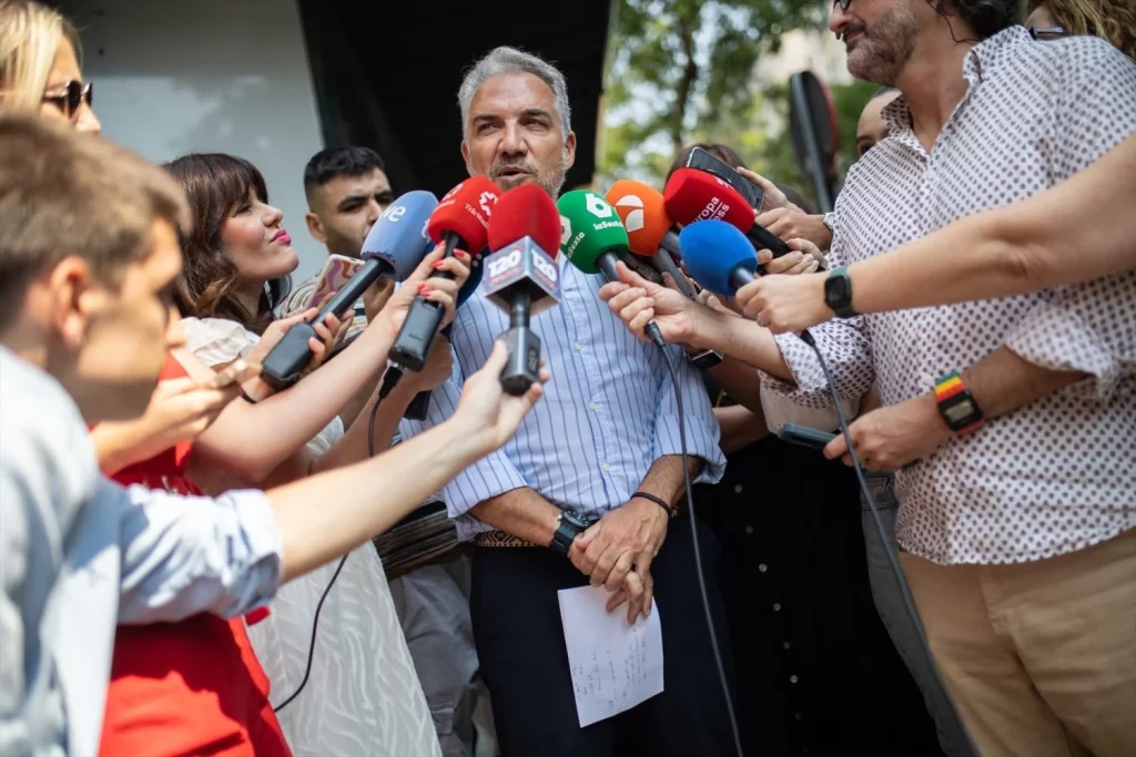 La guerra política entre PP y PSOE aviva las llamas de los incendios en España 2 Moncloa EuropaPress 6909931 vicesecretario politica autonomica municipal analisis electoral pp elias Moncloa