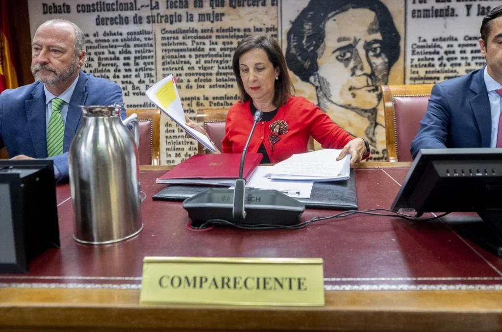 EuropaPress 6917026 ministra defensa margarita robles comparecencia comision defensa senado 26 Moncloa