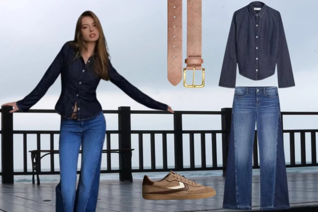 5 atuendos de Bershka que renovarán tu armario para volver a la oficina con estilo y elegancia 3 Moncloa Bershka apuesta por el Denim y los cinturones