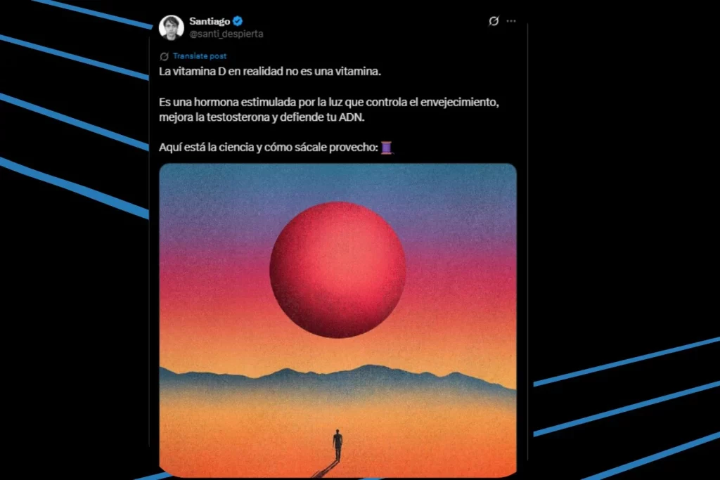 Un nutricionista explica todo sobre la vitamina D: “No es solo una vitamina, es la hormona que controla tu envejecimiento” 1 Moncloa La vitamina D es más que una vitamina