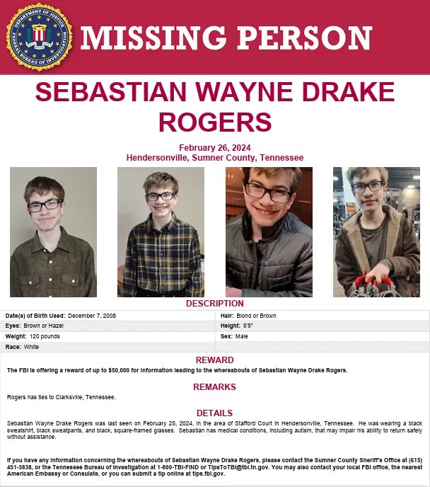 Los casos más raros del FBI: Sebastian Rogers desapareció mientras dormía 1 Moncloa Captura Moncloa