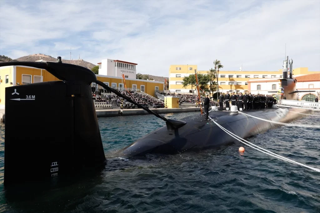 Virtudes y defectos de los submarinos S-80 de Navantia: ¿Éxito o fracaso de España? 1 Moncloa EuropaPress 5611936 vista submarino isaac peral s 81 flotilla submarinos arsenal cartagena 30 Moncloa