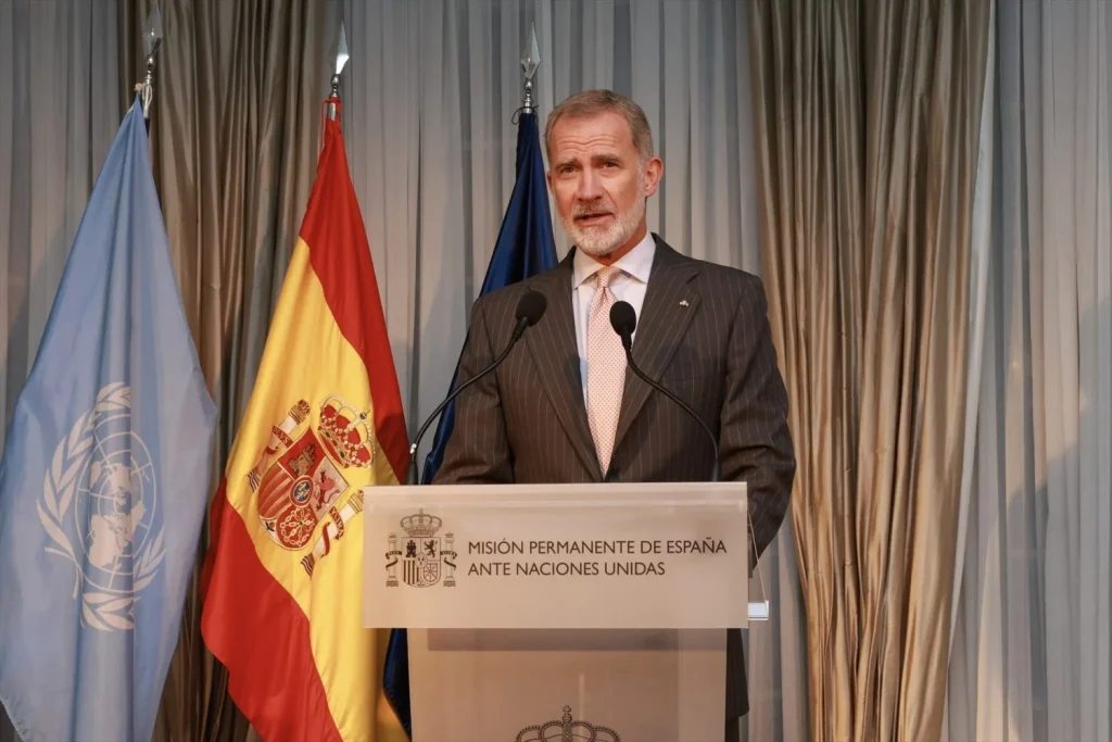 EuropaPress 6975047 rey felipe vi participa 80 periodo sesiones asamblea general naciones Moncloa