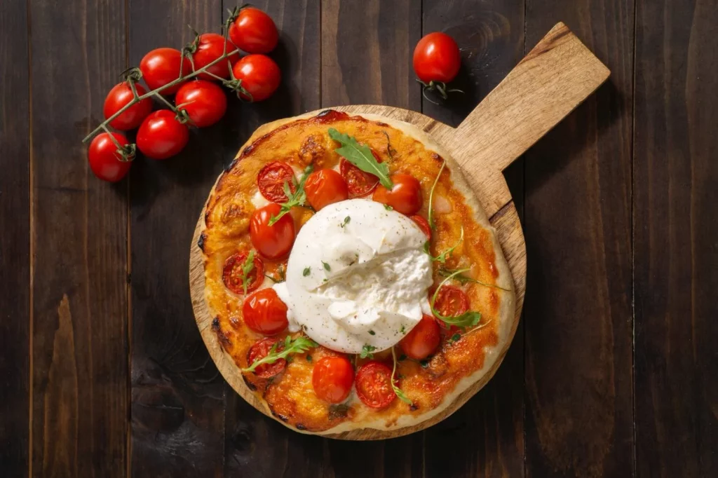 Ingredientes para una pizza napolitana auténtica