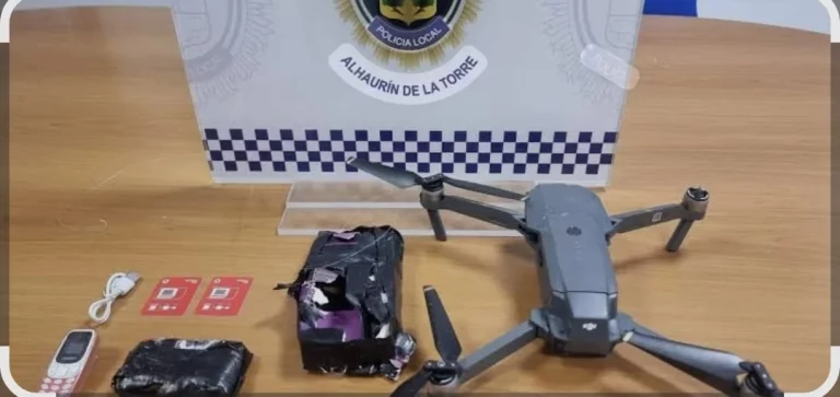 Los narcodrones vuelven a la cárcel de Algeciras por tercera vez este año