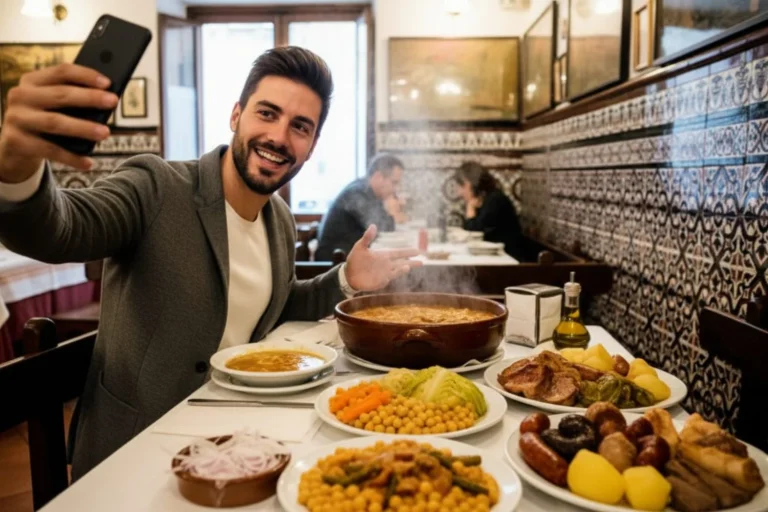 Rufo Segovia (32), influencer: “Comer el cocido más famoso de Madrid por solo 10 euros es posible con este truco”