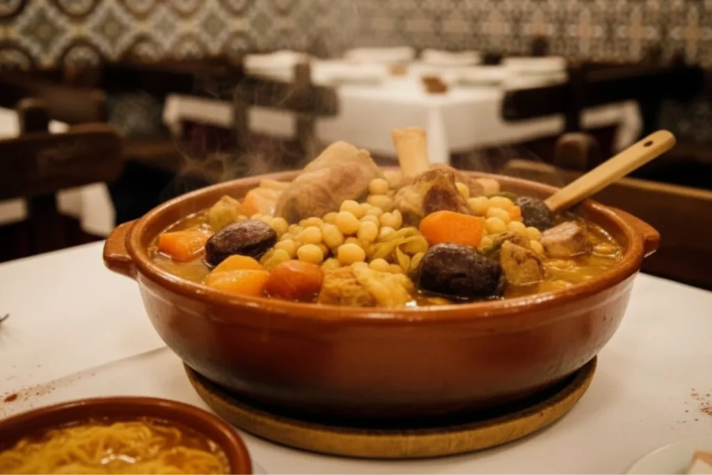 Rufo Segovia (32), influencer: “Comer el cocido más famoso de Madrid por solo 10 euros es posible con este truco” 1 Moncloa El mejor cocido de Madrid desde 1895