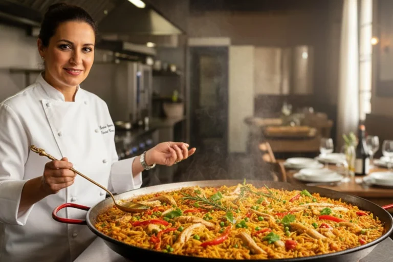 “Si quieres comer algo rápido, la fideuá de pollo es la solución perfecta”: Daniela Cervantes (39), Chef Michelin revela su truco gourmet