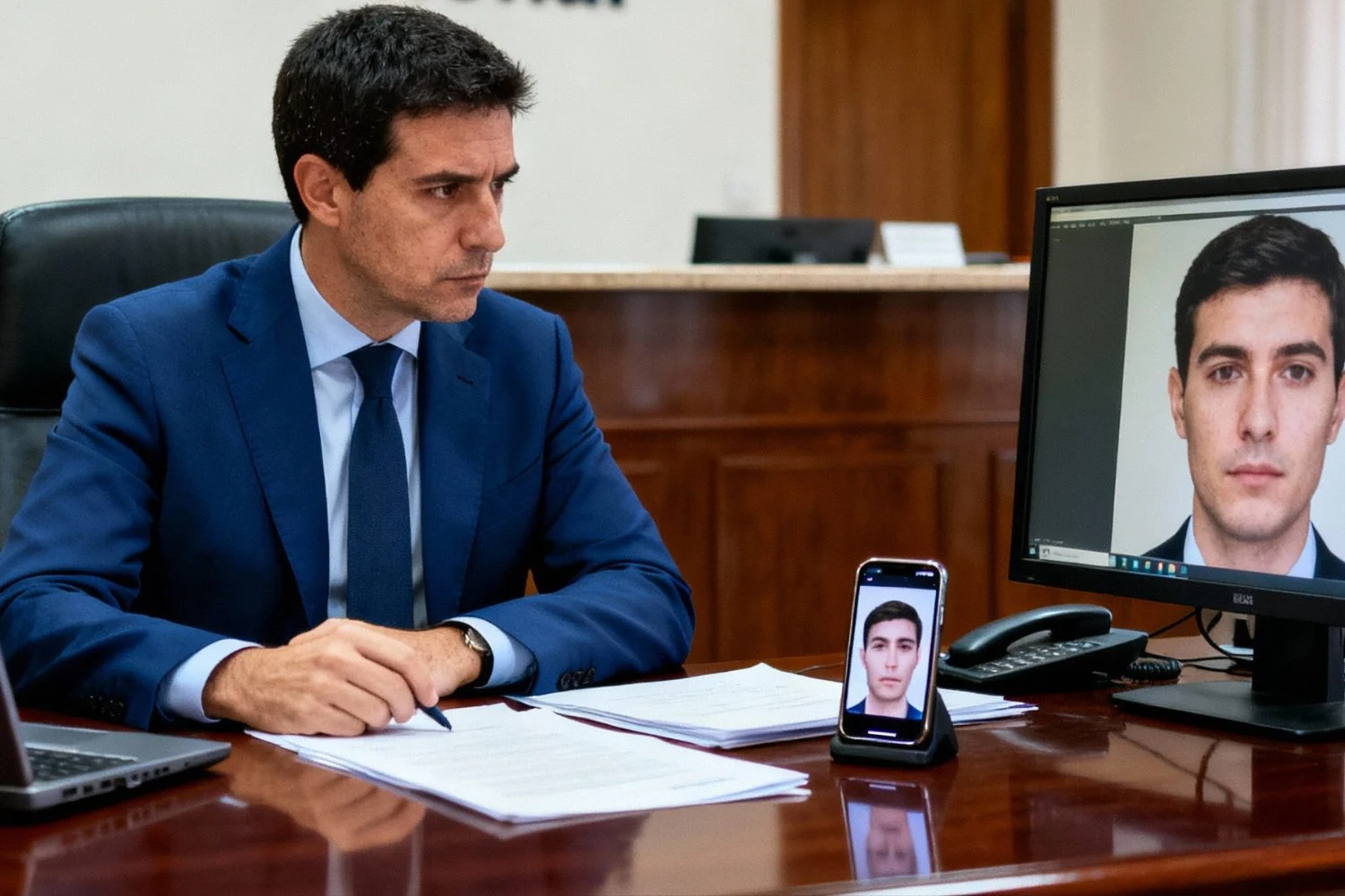 Manuel Barreto (42), abogado: “La nueva estafa que advierte la Policía Nacional no busca tu DNI, clonan tu rostro para chantajearte”