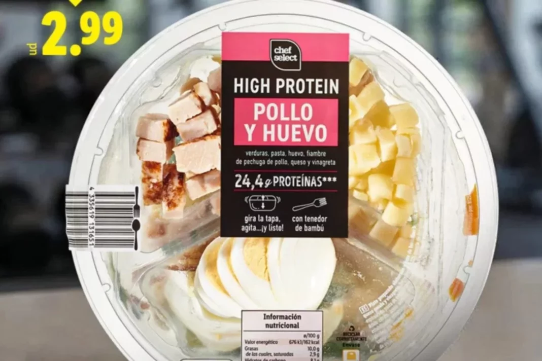 Esta novedad de Lidl es pura proteína