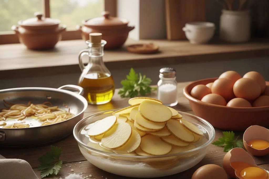Antonio Casares (44) Chef Michelin: "La tortilla de patata no se puede ir en agua y con esta receta queda perfecta" 1 Moncloa La tortilla de patata debe quedar perfecta