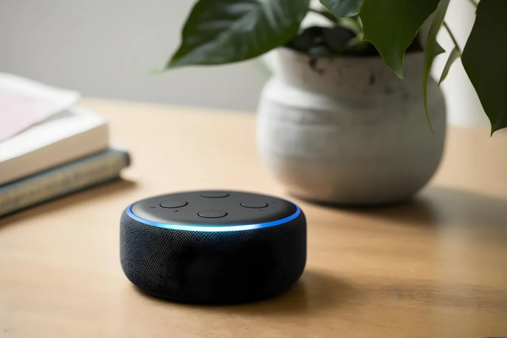Este es el camino exacto para acceder al historial de voz de Alexa, un viaje a las entrañas de tu privacidad que no te dejará indiferente. Fuente: Freepik
