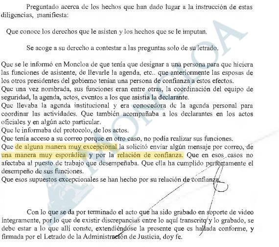 Begona Declar Moncloa