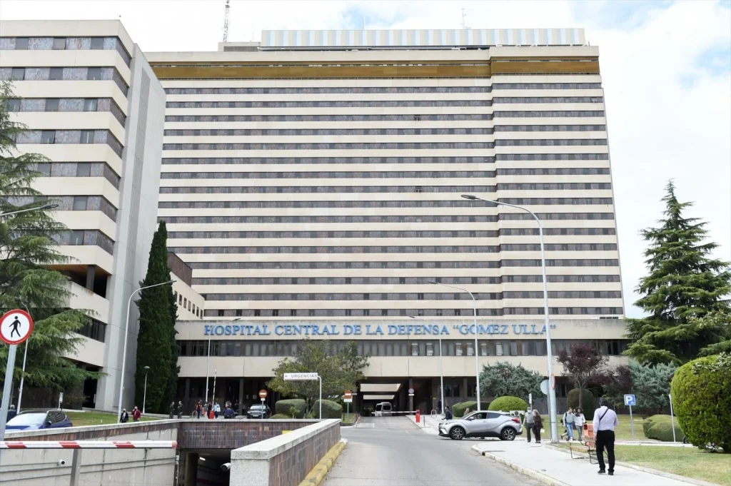 El hospital Gómez Ulla para los militares en Madrid. EP