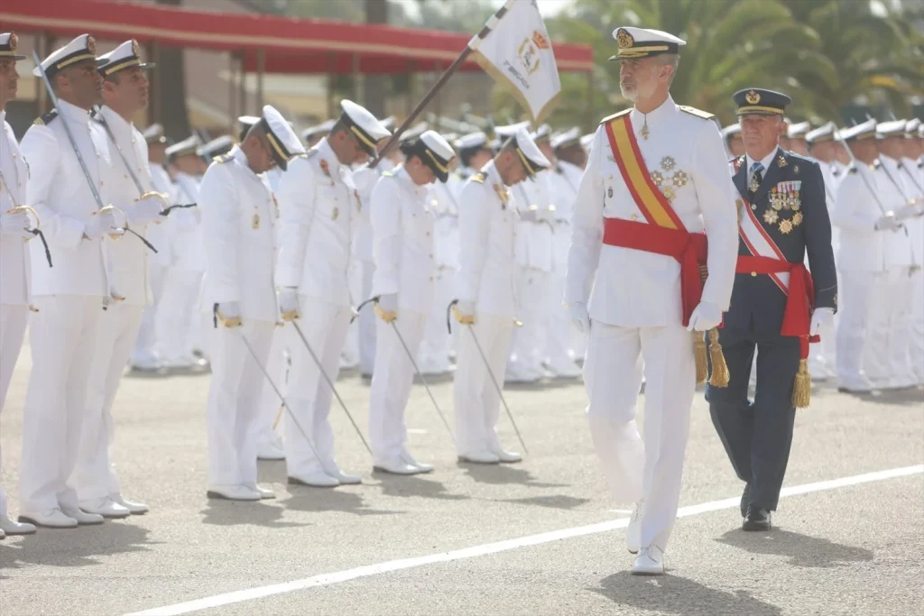 EuropaPress 5325371 rey felipe vi preside entrega reales despachos nuevos sargentos lxxxiv Moncloa