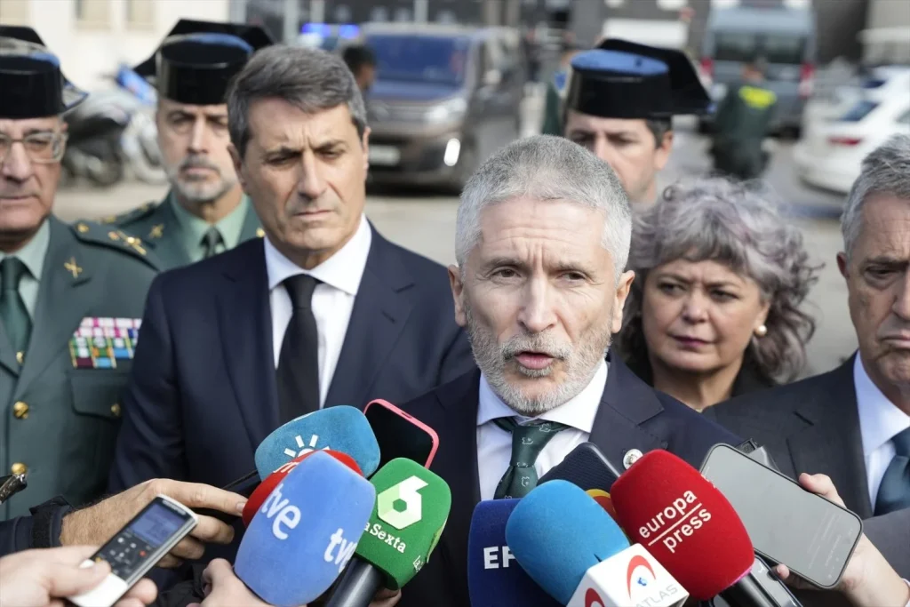 EuropaPress 5750930 ministro interior fernando grande marlaska visita comandancia guardia civil Moncloa