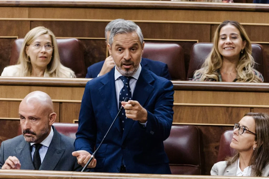 Juan Bravo (PP) vislumbra un "bloqueo" en 2026: España sin presupuestos y agotado el dinero de Europa 1 Moncloa EuropaPress 6944490 vicesecretario hacienda vivienda infraestructuras pp diputado pp juan bravo Moncloa