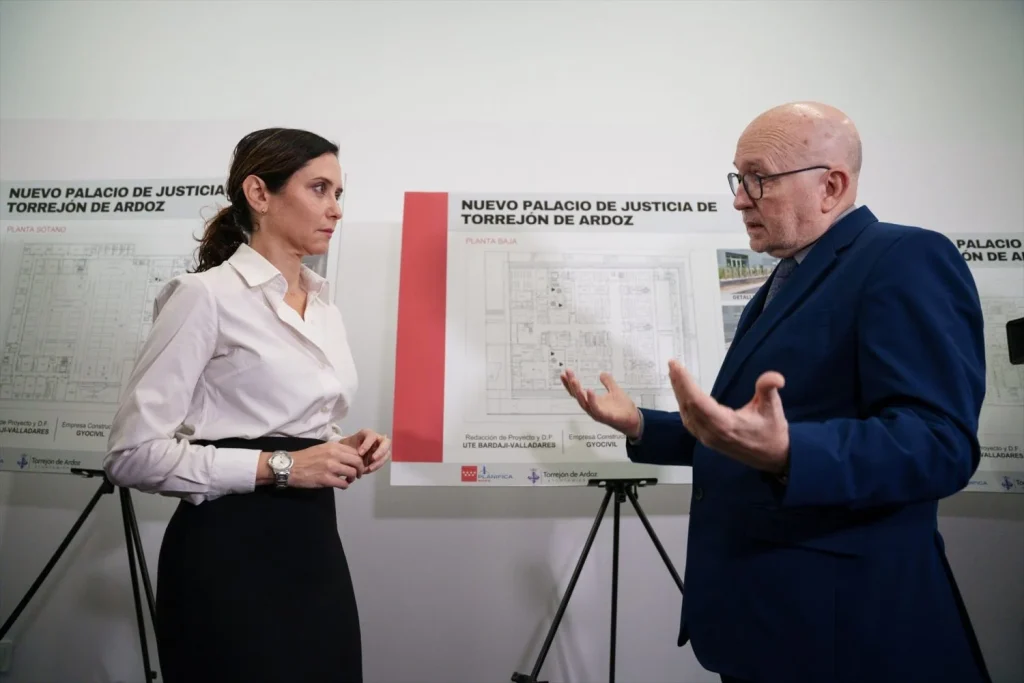 Para el PP la nueva Ley de Enjuiciamiento Criminal es un "ataque" a la Justicia 1 Moncloa EuropaPress 7060969 presidenta comunidad madrid isabel diaz ayuso inaugura palacio justicia Moncloa