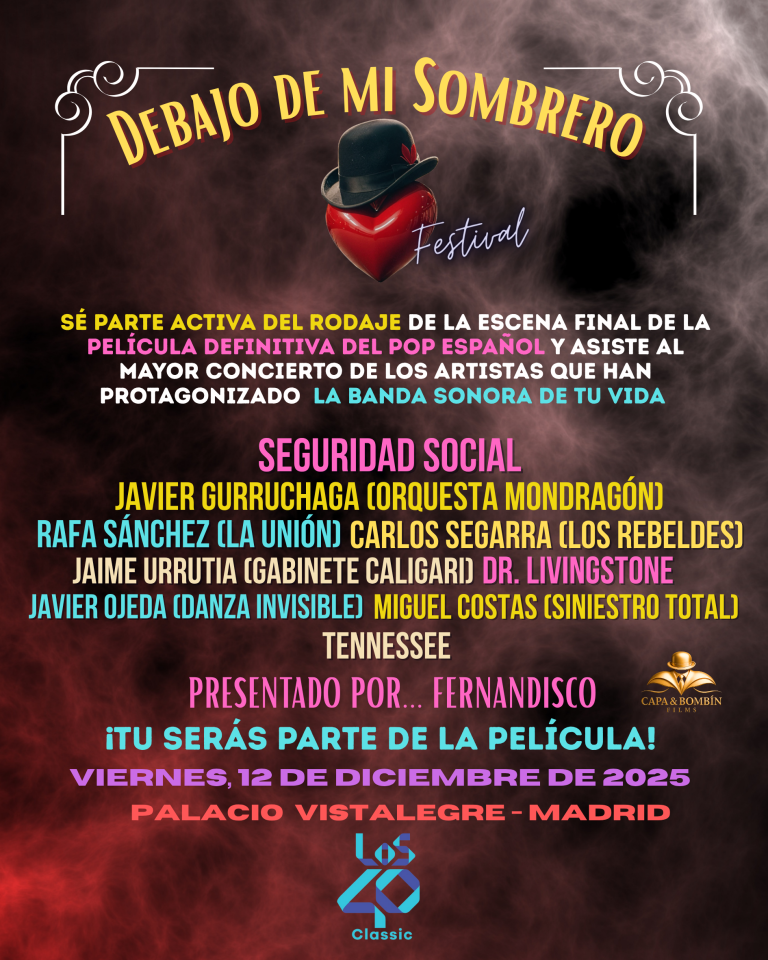 El gran concierto de estas navidades se llama ‘Debajo de mi Sombrero’