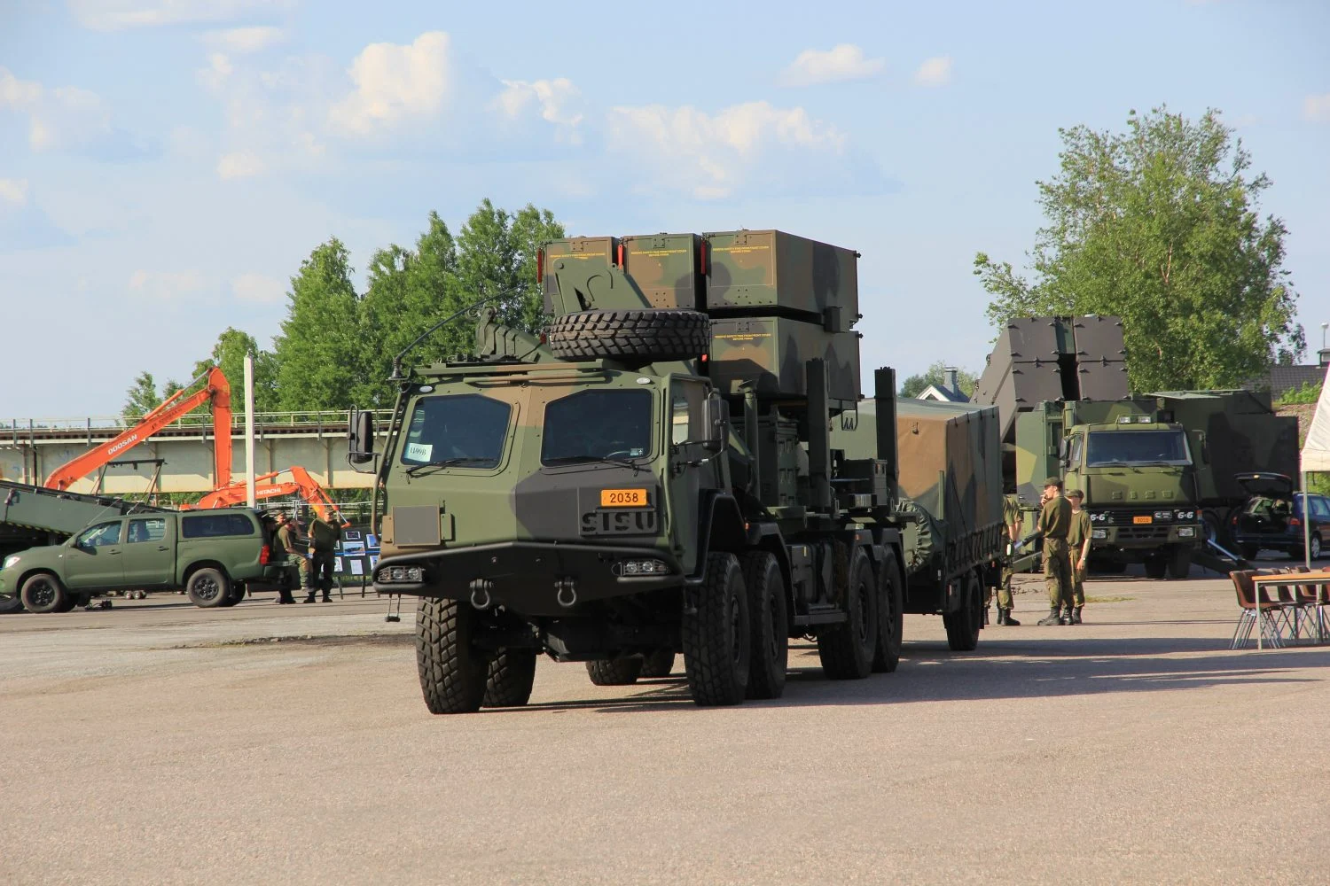 Nassam II del Ejército de Letonia (Fuente: OTAN) Nassam II del Ejército de Letonia (Fuente: OTAN)