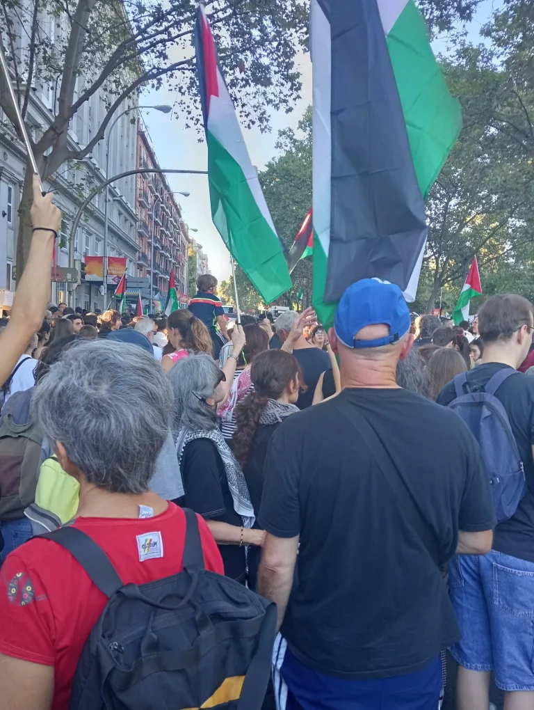 Las movilizaciones propalestinas en Madrid pillan en fuera de juego a sus instituciones