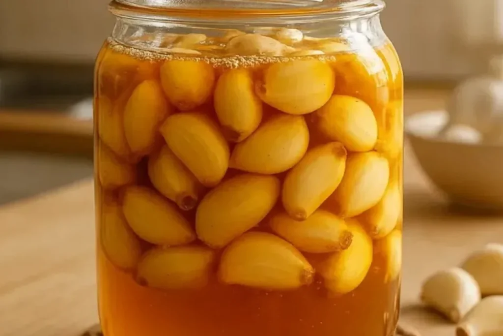 Receta de ajo fermentado en miel para reforzar tus defensas 