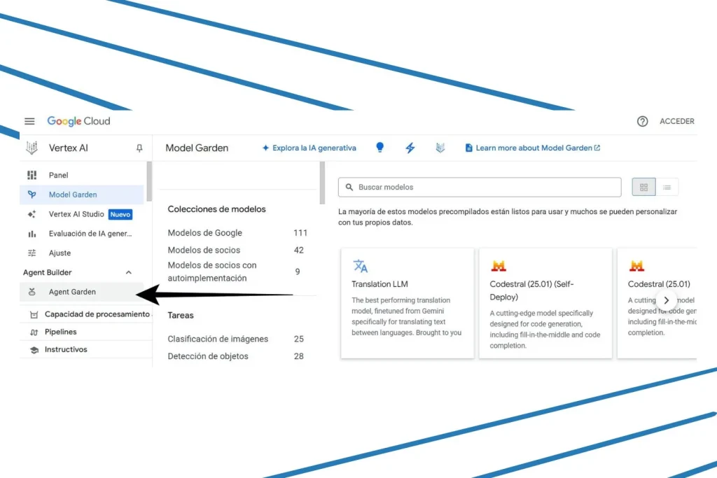 Rubén Fernández (38), informático, sobre la nueva biblioteca de Google: “Nadie está hablando de «Agent Garden», donde puedes crear tu propio modelo de IA” 1 Moncloa Así funciona esta biblioteca de agentes de Google