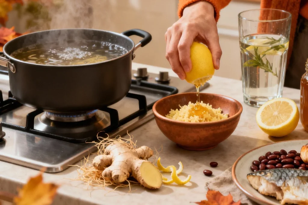 Otro remedio natural que combate el resfriado de otoño 