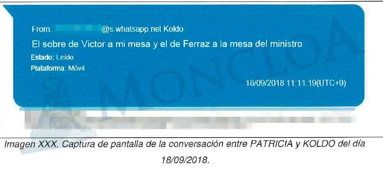 particia y koldo Moncloa