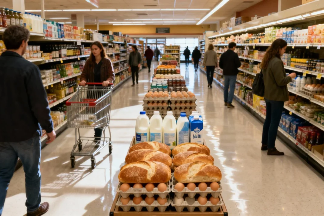 En los supermercados los productos clave siempre están al fondo