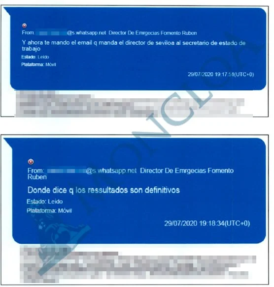 El número 2 de Yolanda Díaz conocía los fallos en las mascarillas canarias de Torres 4 Moncloa 2. resultados definitivos Moncloa