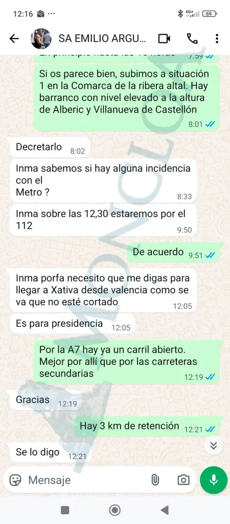 El secretario de Emergencias antes de la DANA: "¿Es un poco exagerado el tema?" 6 Moncloa 6 Moncloa