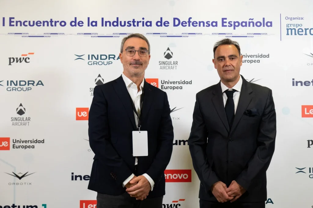 Alberto Martín de Los Santos, Director de Ciberseguridad INETUM Iberia, Andrés Herández, Grupo Merca2.