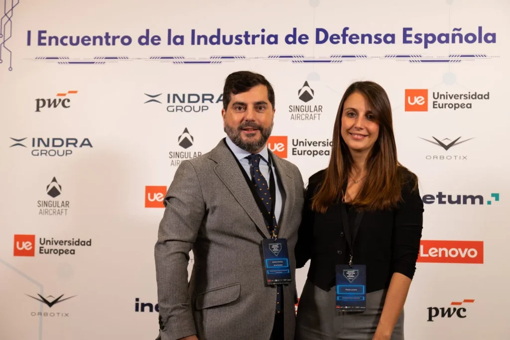 Andrés Jimenez de la Cuesta, Business Director Robert Walters, y María Lucena, Human Resources Director ICM Grupo Espacio Industrial